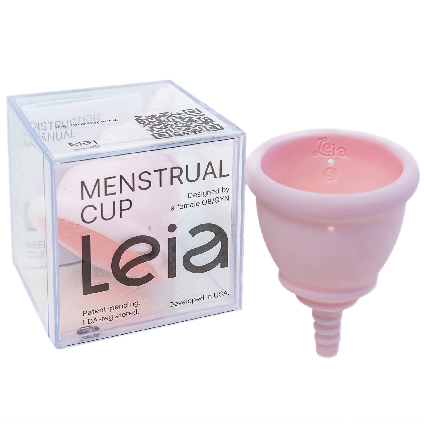 OB/GYN Designed LEIA Menstrual Cup — Size S